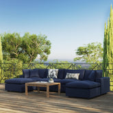 Commix 6-Piece Outdoor Patio Sectional Sofa Modway Model: eei-5585